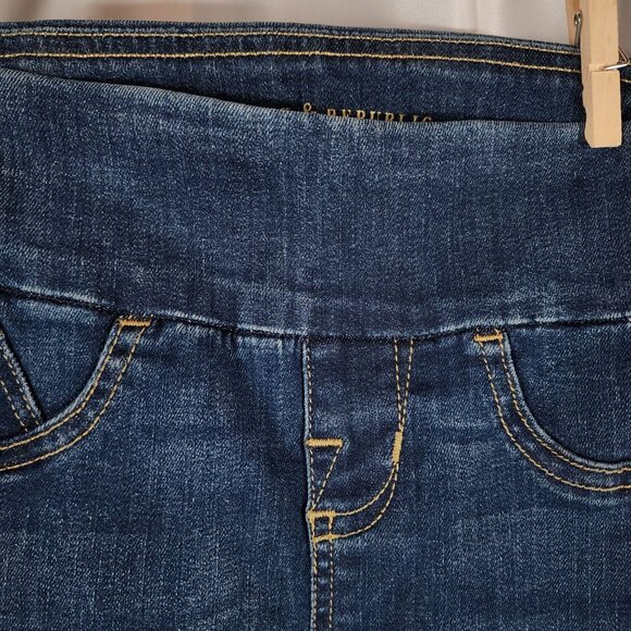 Rock & Republic Denim Rx Fever Midrise Jean Size 2 Blue - Picture 5 of 14